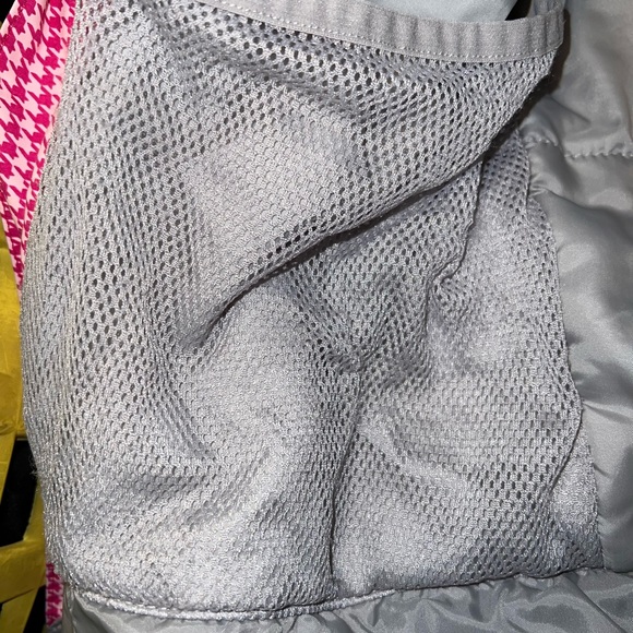 The North Face Pink Houndstooth Hyvent Jacket - Picture 13 of 16